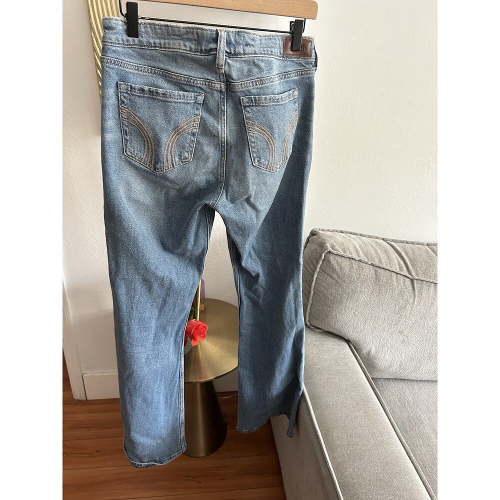 Vtg Hollister Y2K 90s Jeans Low Rise Blue 8R